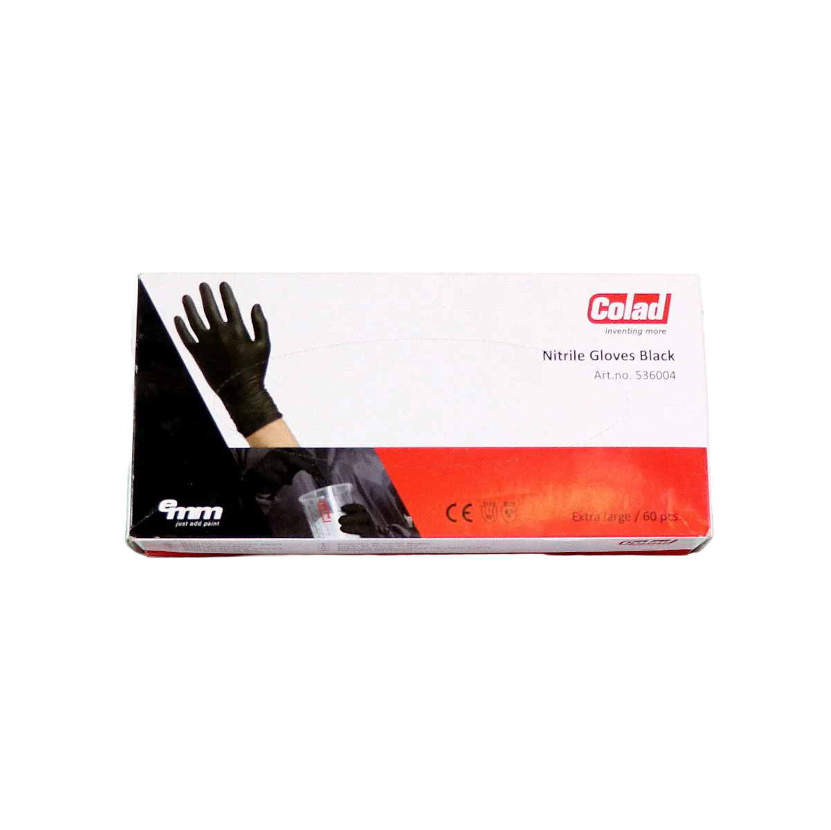 Colad Black H/D Disposable Nitrile Gloves