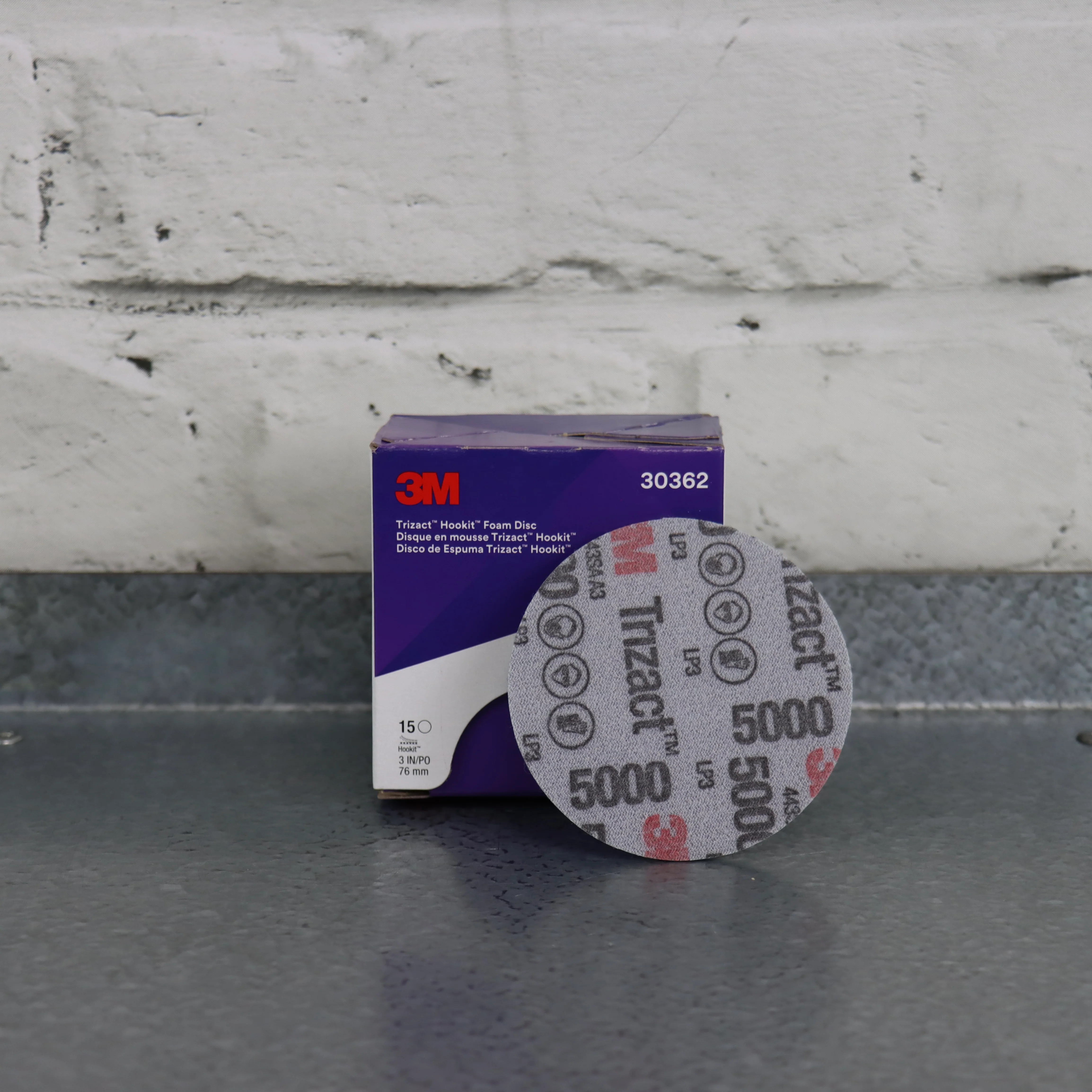 3M Hookit Trizact 5000 Foam Discs - Image 2