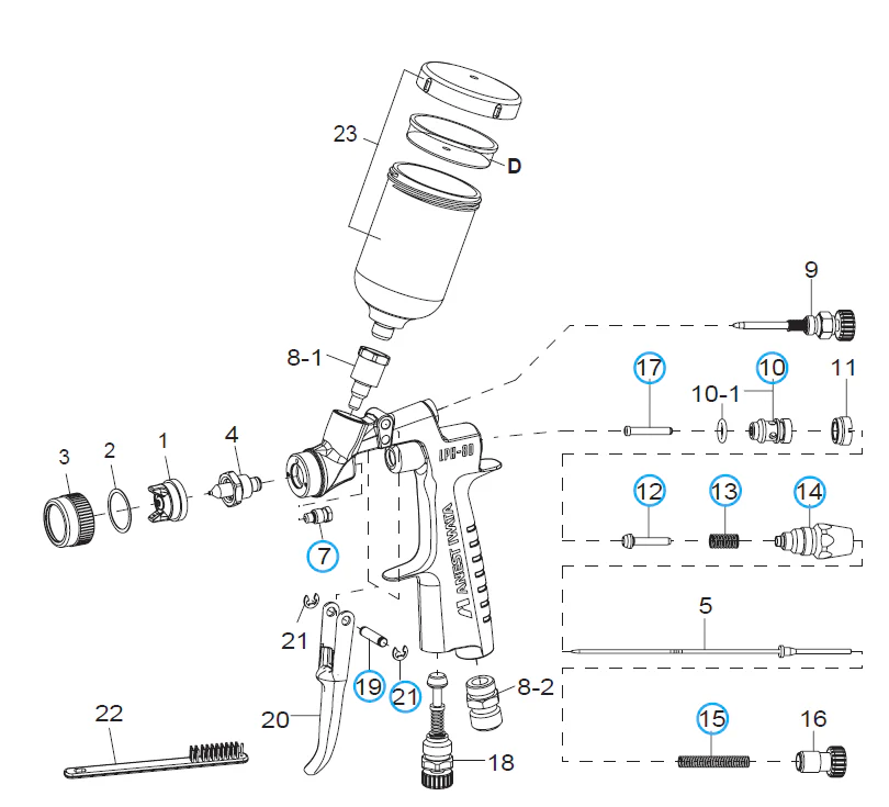Needle Spring | Part Reference 15