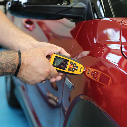 Power Tec Paint Thickness Gauge Aluminium & Steel Depth - Image 3
