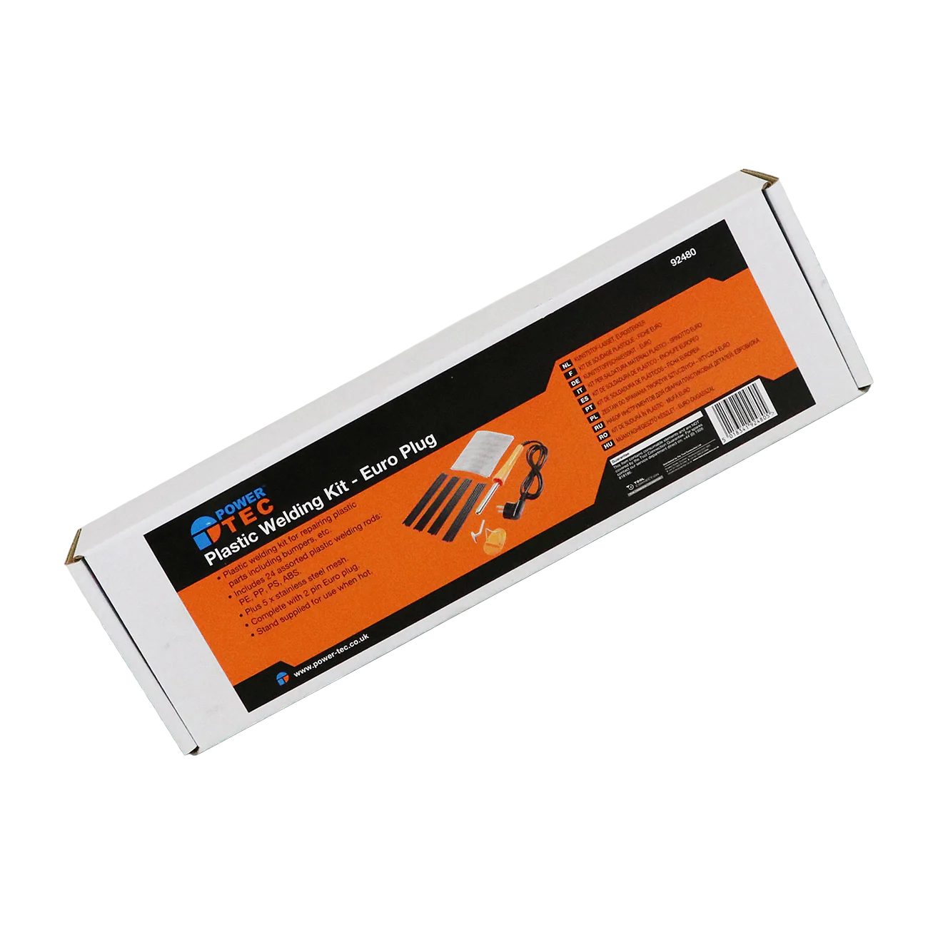 Power Tec Plastic Welding Kit - Euro Plug - Image 2