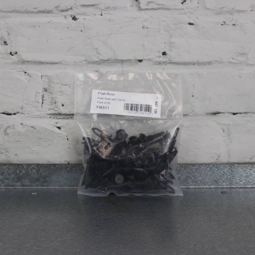 Workshop Warehouse 50 Push Rivets (TOYOTA)