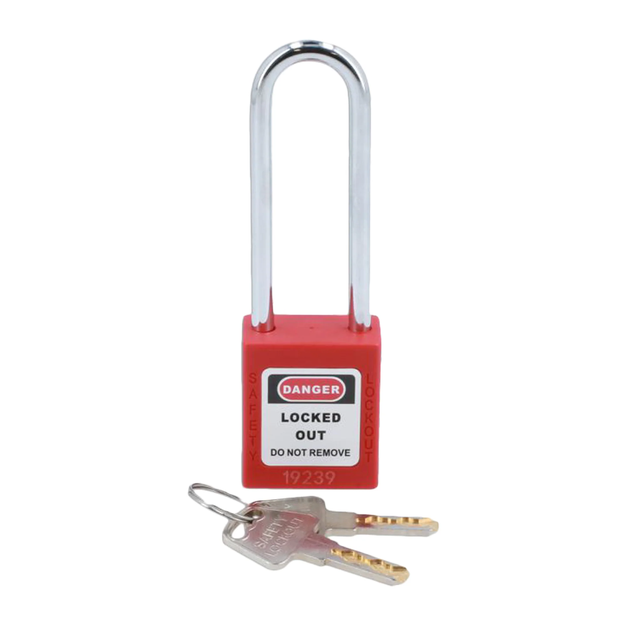 Workshop Warehouse EV Lockout Long Shackle Padlock